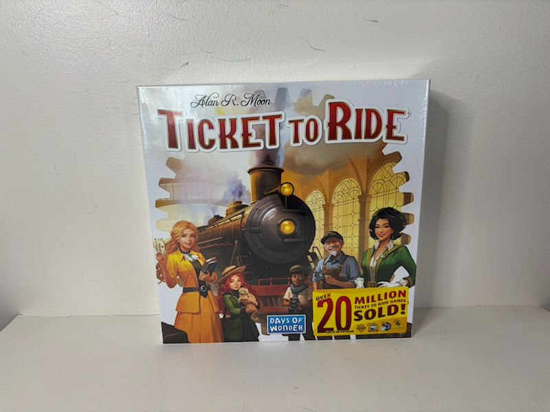 Ticket to Ride Board Game UPC #824968072011