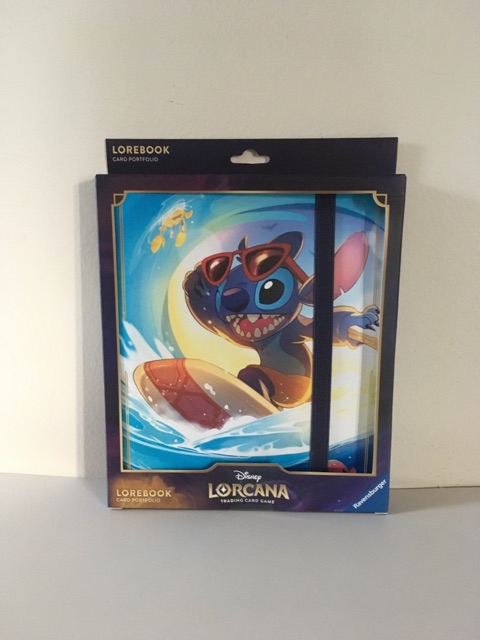 Disney Lorcana Trading Card Game Lorebook Card Portfolio UPC #4050368982247
