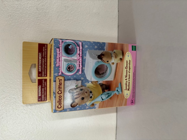 Calico Critters Laundry & Vacuum Cleaner UPC #020373218376