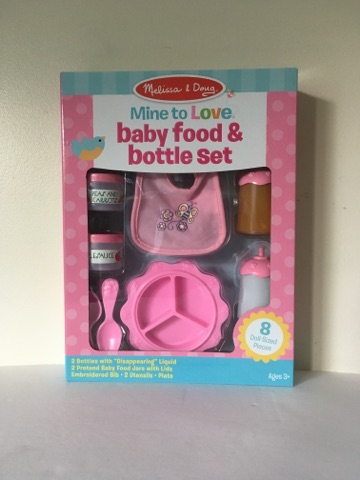 Melissa & Doug Mine to Love Baby Food & Bottle Set UPC #000772048880