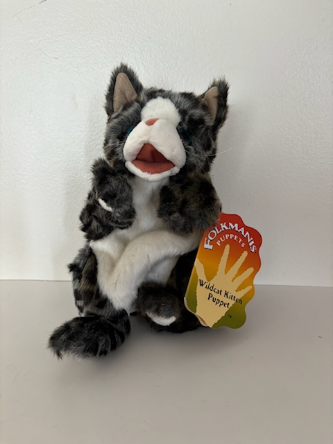Folkmanis Wildcat Kitten Puppet UPC #638348032058
