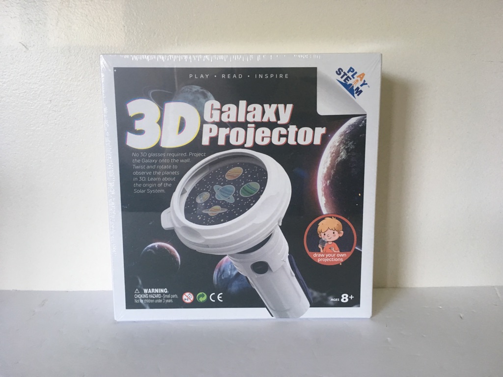 PlaySteam 3D Galaxy Projector Kit UPC #6949936111579