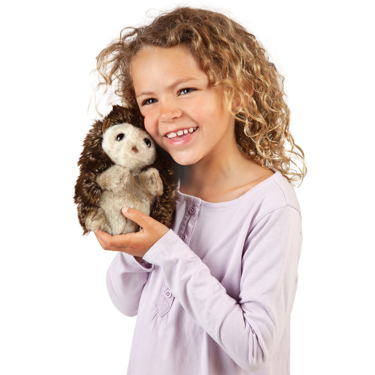 Folkmanis Hedgehog Puppet UPC #638348021922