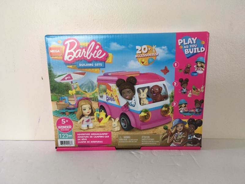Mattel Barbie Building Set - Adventure DreamCamper UPC #887961945683