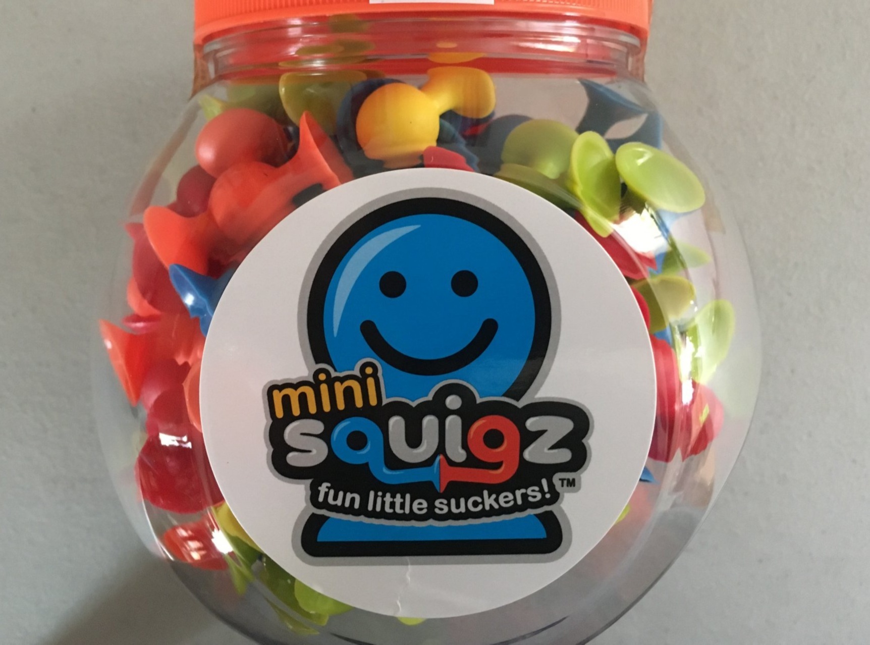 Fat Brain Mini Squigz Fun Little Suckers UPC #811802020888