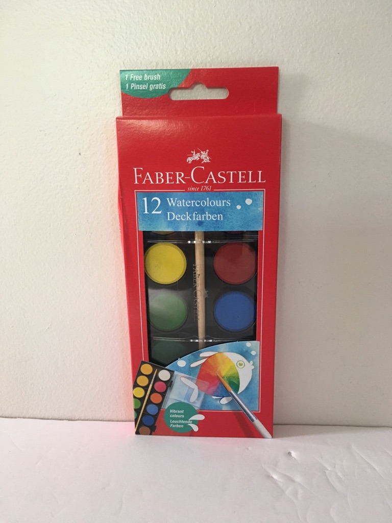Faber Castell Watercolor Paint Set UPC #092633703014