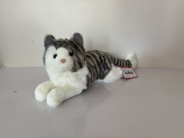Douglas Smokey Gray Cat Plush 283 UPC #767548135303