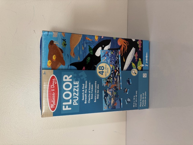 Melissa & Doug Beneath the Waves Floor Puzzle UPC #000772506182