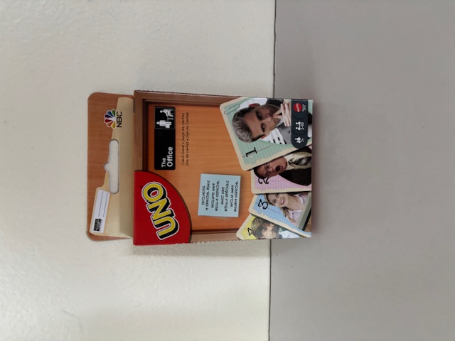 Mattel The Office Uno Card Game UPC #887961926514