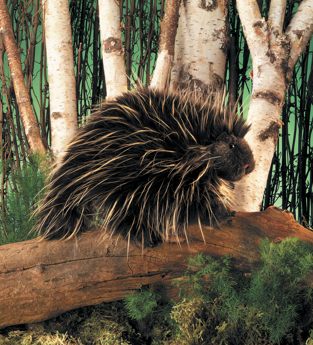 Folkmanis Porcupine Puppet UPC #638348023780