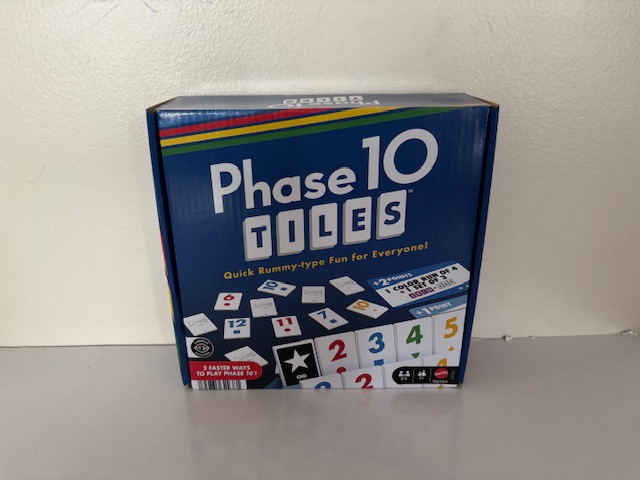 Mattel Phase 10 Tiles Game UPC #194735322381