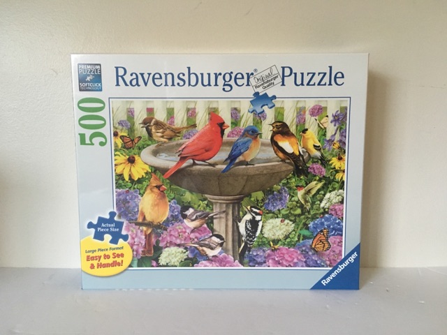 Ravensburger At the Birdbath Puzzle #16793 UPC #4005556167937