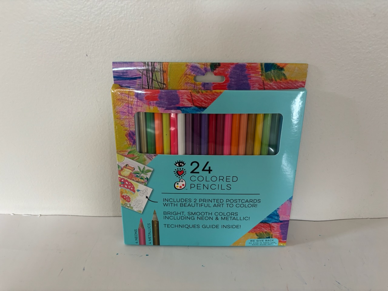 Bright Stripes Colored Pencils UPC #6972569240996