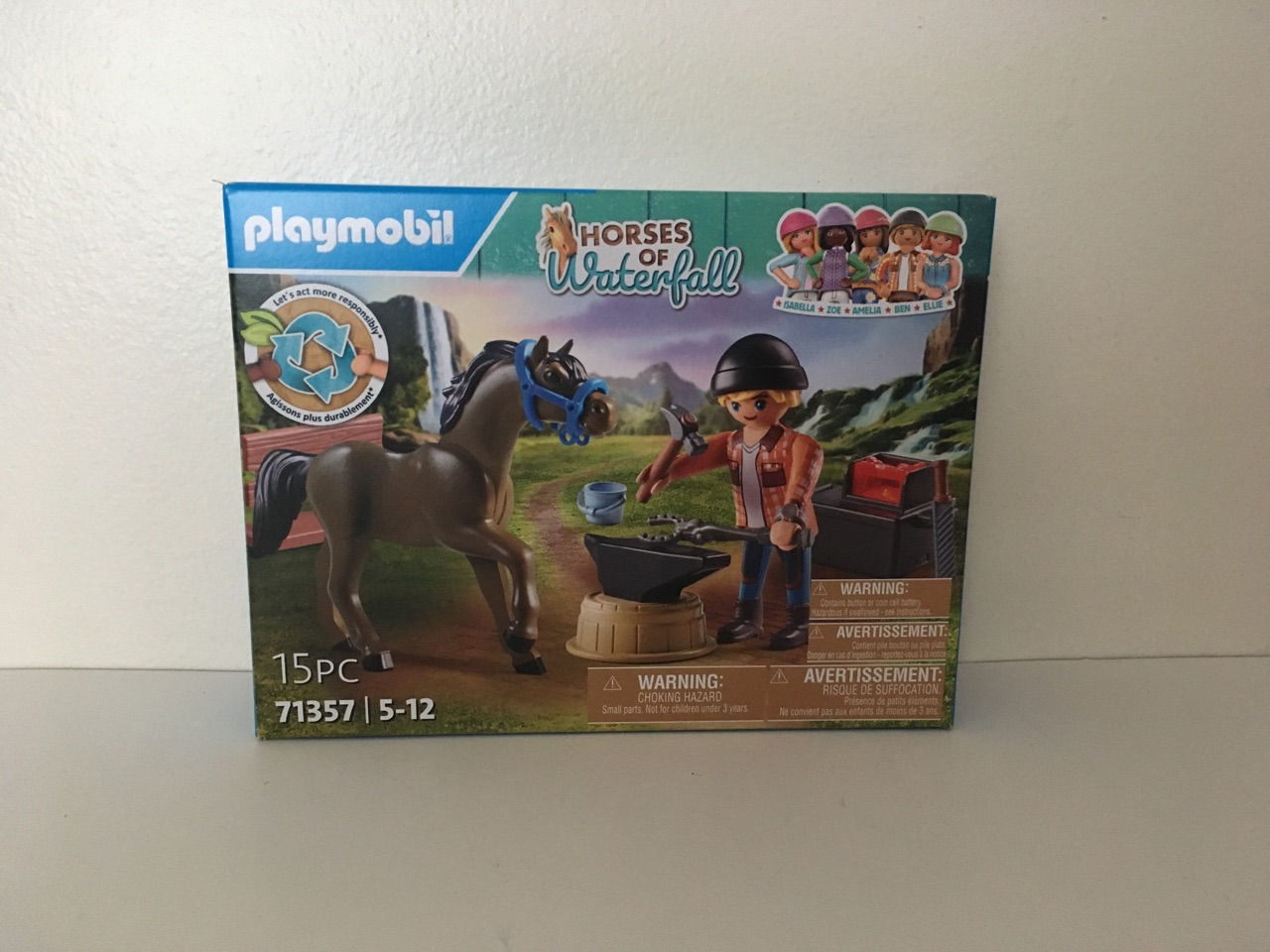 Playmobil Horses of Waterfall Set 71357 UPC #4008789713575