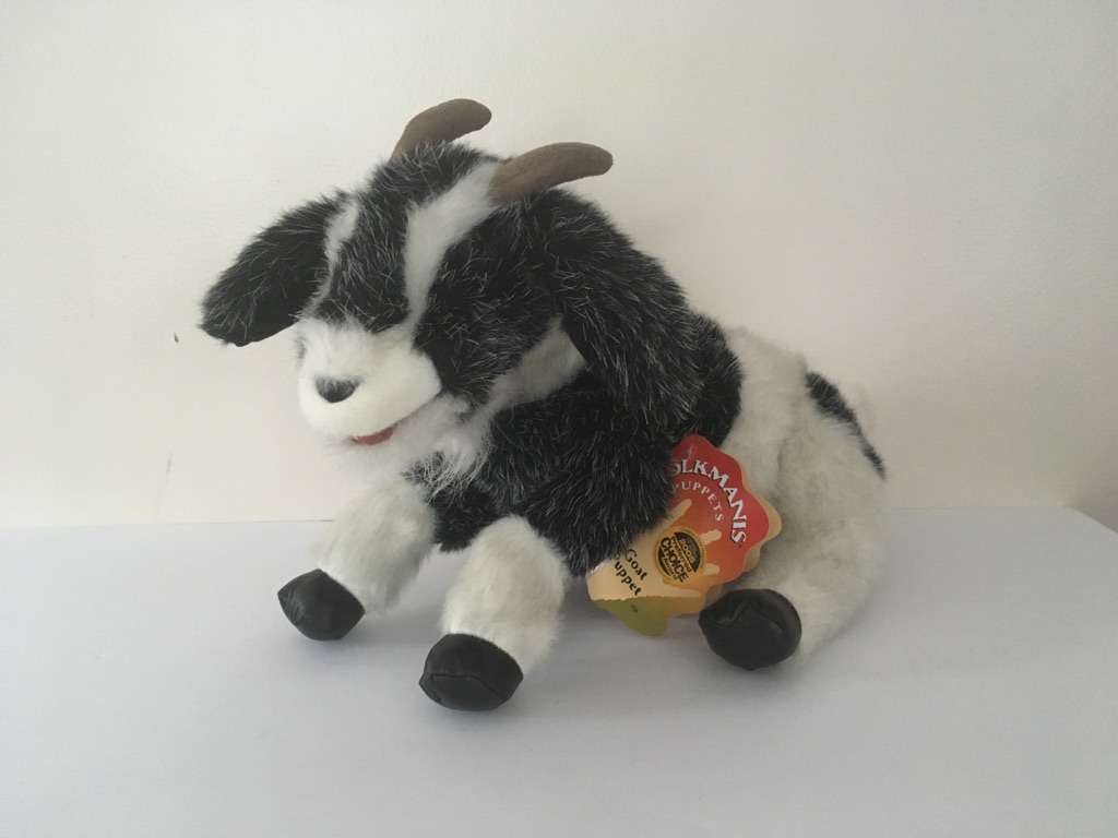 Folkmanis Goat Puppet UPC #638348025203