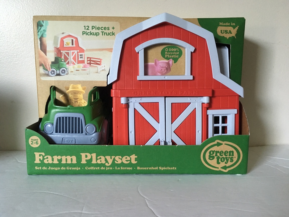 Green Toys Farm Playset UPC #816409011581