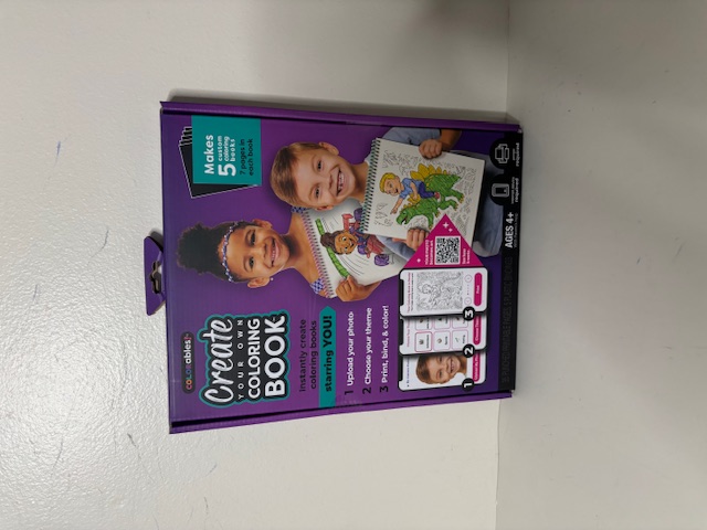 Colorables Create Your Own Coloring Book UPC #860012051052