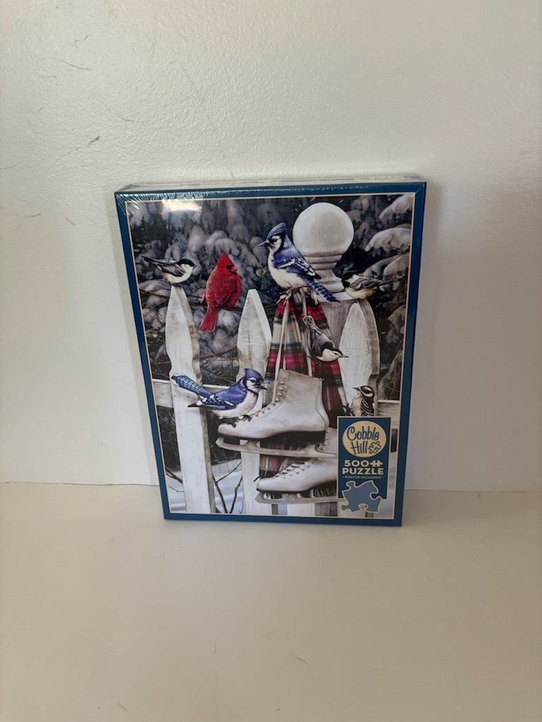 Cobble Hill Birds with Skates Puzzle UPC #625012450713