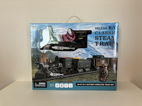 Wow Toyz Deluxe Remote Control Classic Steam Train UPC #783746050675