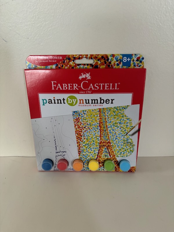 Faber Castell Paint by Number Museum Series - The Eiffel Tower
