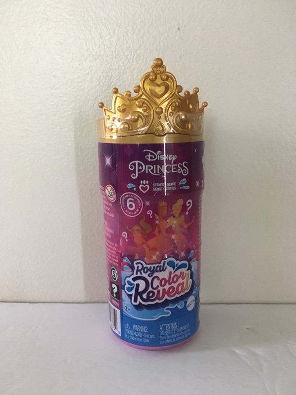 Mattel Disney Princess Royal Color Reveal Doll UPC #194735123759