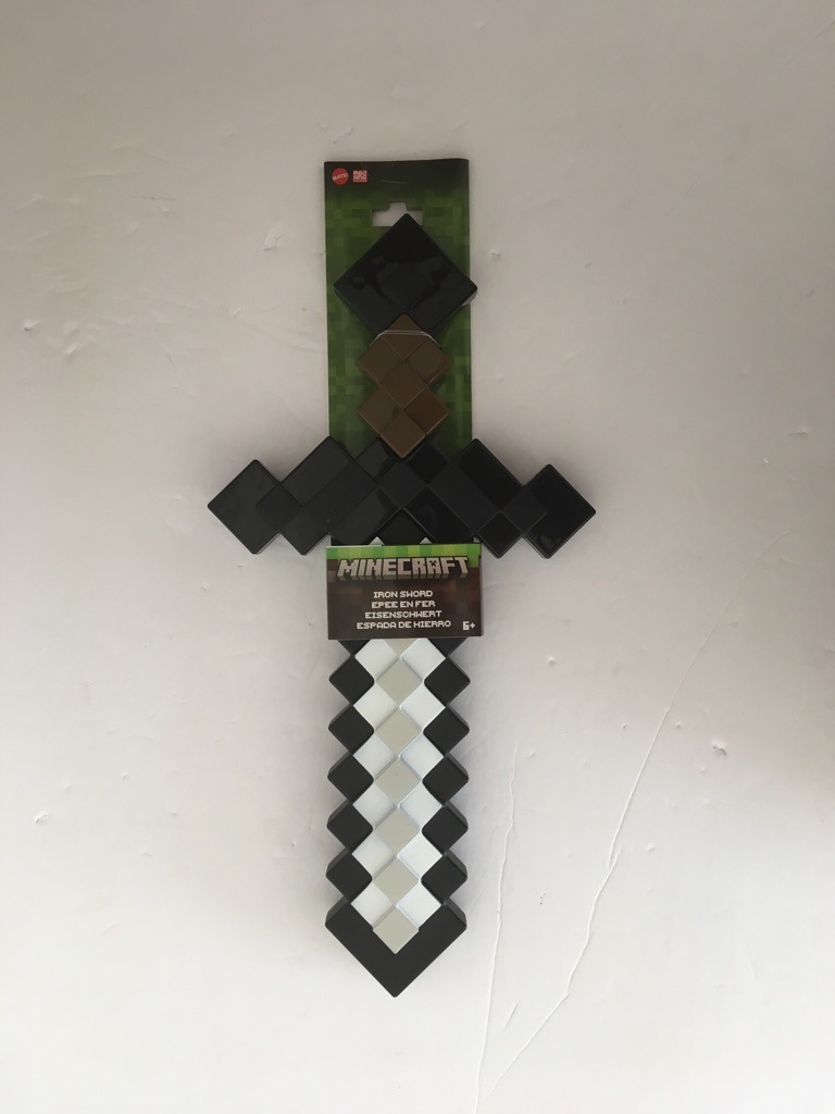 Mattel Minecraft Sword UPC #194735276417