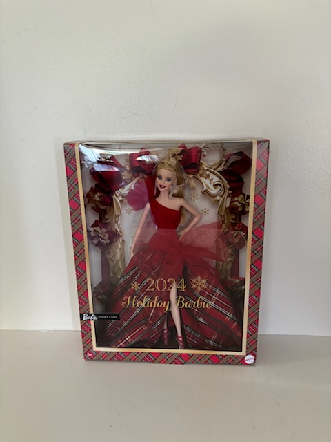 Mattel 2024 Holiday Barbie Doll UPC #194735181179