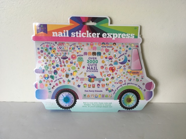 Craft Tastic Nail Sticker Express Kit UPC #811069031535