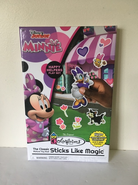 Playmonster Disney Junior Minnie Mouse Colorform Set UPC #093514018869