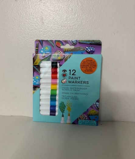 Bright Stripes Paint Markers UPC #6972569241214