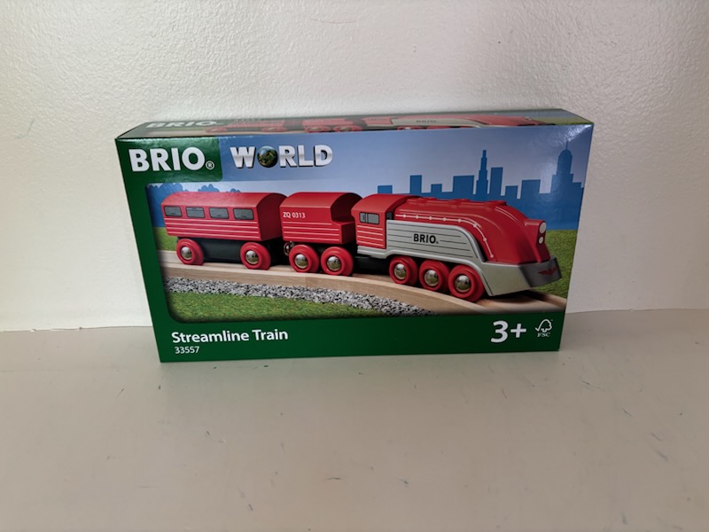 Brio World Streamline Train 33557 UPC #7312350335576