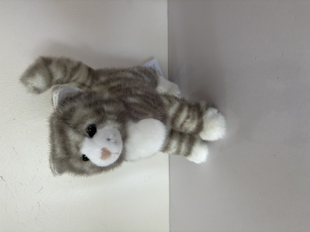 Douglas Zipper Grey Tabby Cat Plush 1866 UPC #767548125137