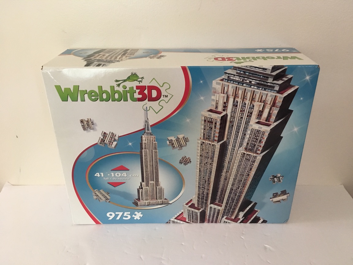 Wrebbit Empire State Building 3D Puzzle UPC #665541020070