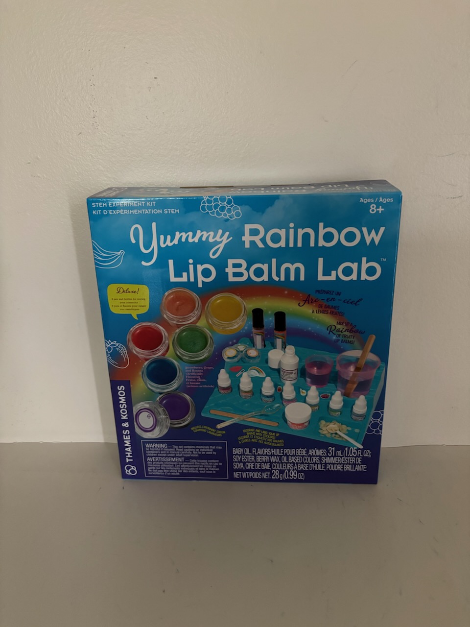 Thames & Kosmos Yummy Rainbow Lip Balm Lab UPC #814743017313