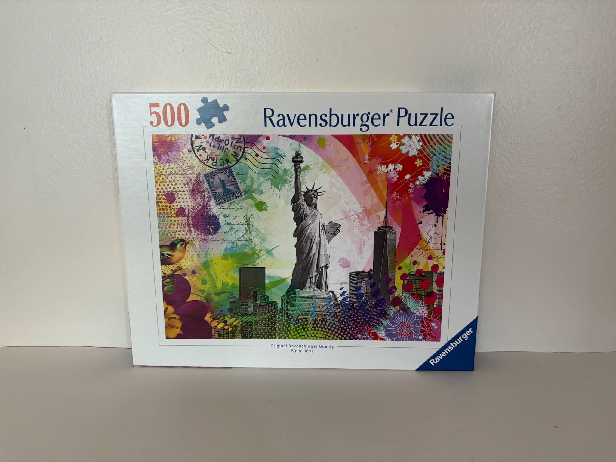 Ravensburger New York Postcard Puzzle UPC #4005555003687