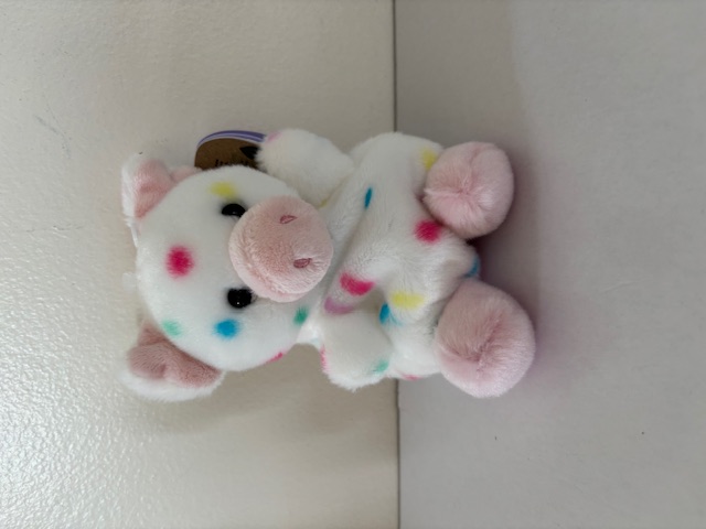 Aurora Palm Pals Patsy Funfetti Pig Plush UPC #092943341326