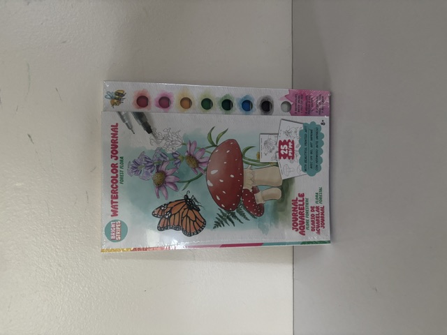 Bright Stripes Watercolor Journal UPC #810169162453