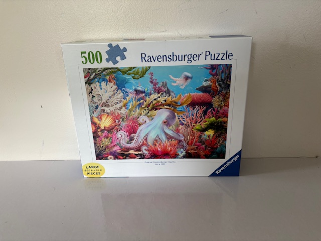 Ravensburger Large Format Reef Life Puzzle UPC #4005555018407