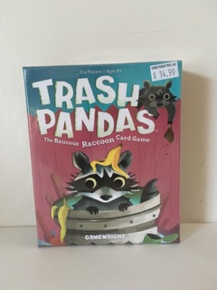Gamewright Trash Pandas / The Raucous Raccoon Card Game UPC#0759751002527
