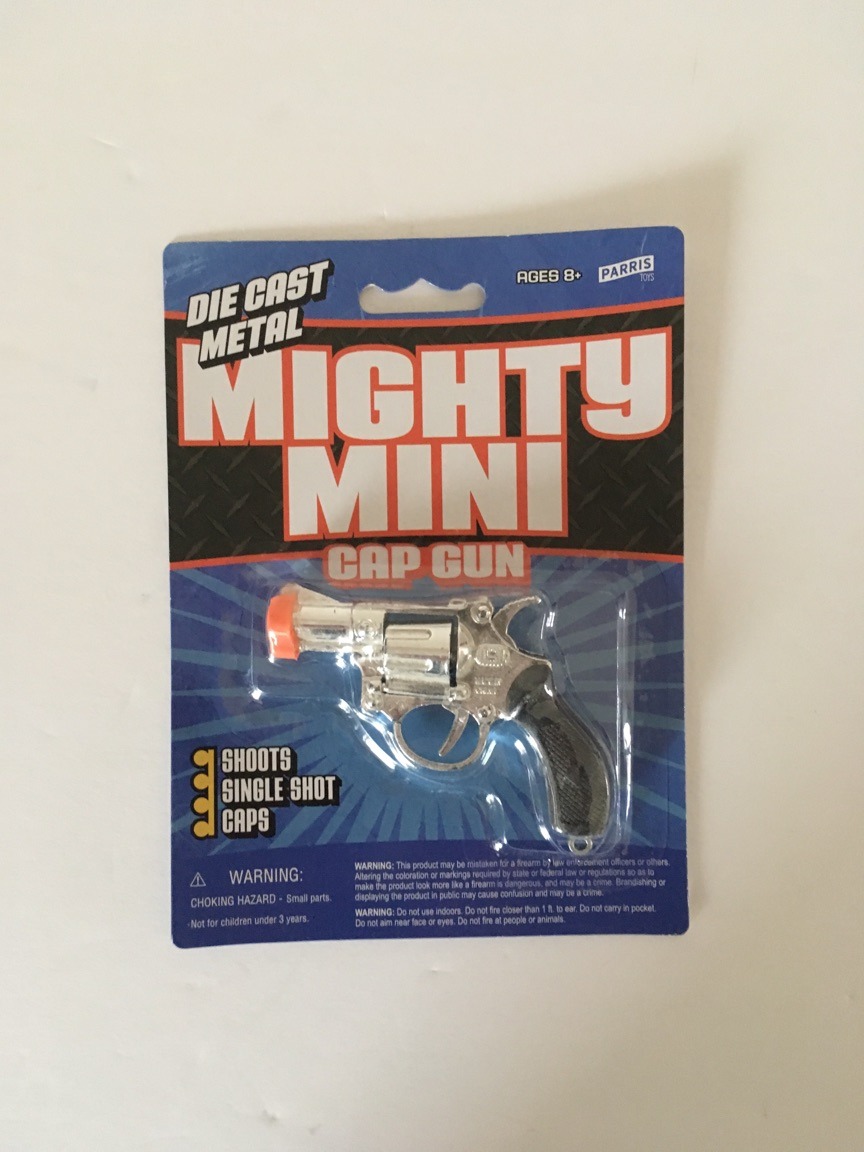 Mighty Mini Die Cast Cap Gun UPC #047379049056