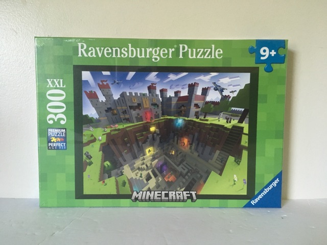 Ravensburger Minecraft Cutaway Puzzle UPC #4005556133345