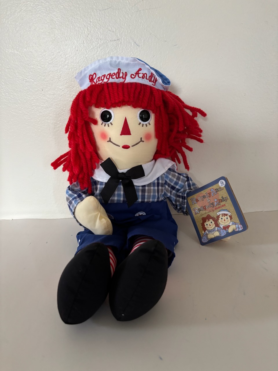 Aurora Raggedy Andy Doll Plush UPC #092943154462