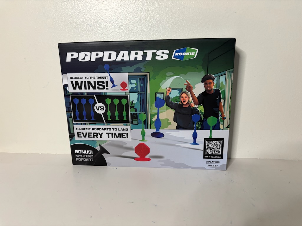 PopDarts Rookie Game UPC #198715581621