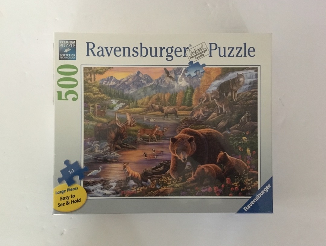 Ravensburger Large Format Wilderness Puzzle UPC #4005556167906