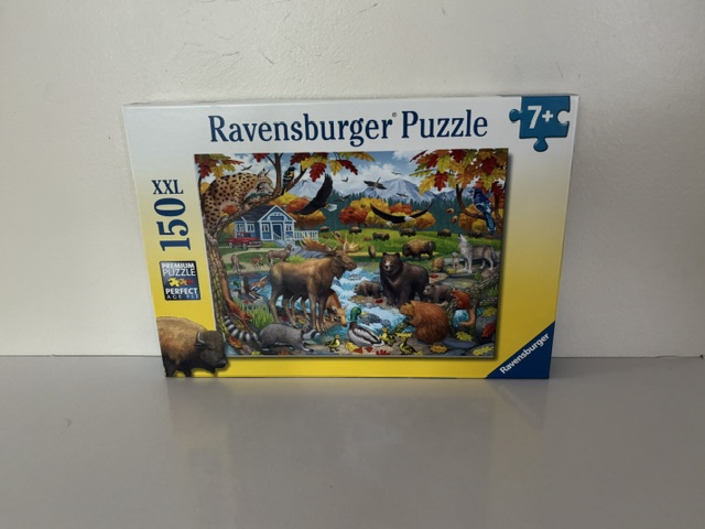 Ravensburger Wildlife Gathering 150 Piece Puzzle UPC #4005555043041