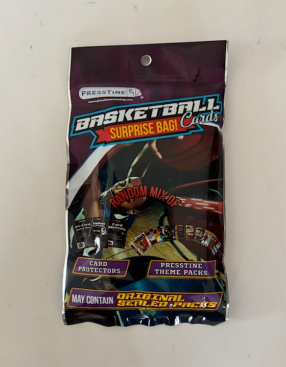 Presstine Basketball Surprise Bag UPC #684941040099