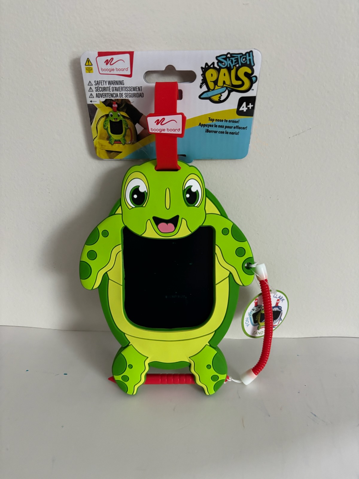 Sketch Pals Boogie Board Turtle UPC #0819459016766