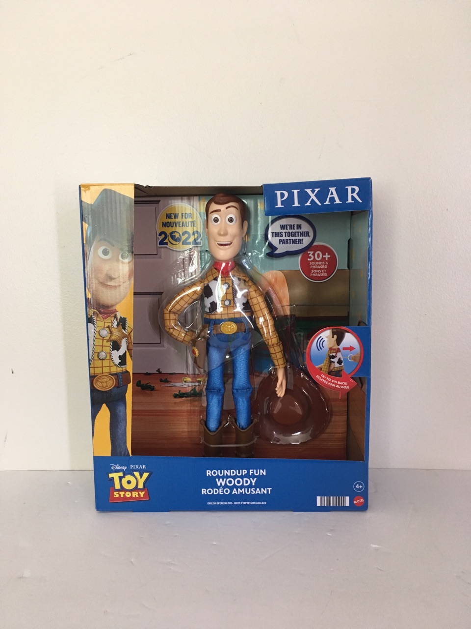 Mattel Disney Pixar Toy Story RoundUp Fun Woody UPC #194735045990