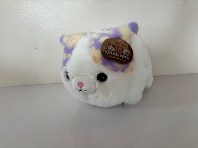 Aurora Spudsters Cassie Daisy Cat Plush UPC #092943344280