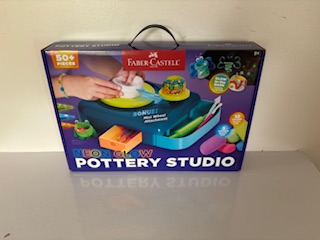 Faber Castell Neon Glow Pottery Studio Kit UPC #092633324264